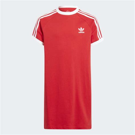 adidas shirt kleid rot|Rote T.